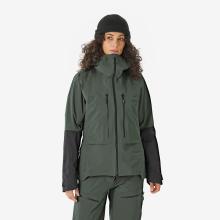 Tourenskijacke Damen wasserdicht - Wilder khaki