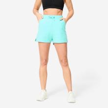 Shorts Damen mit Tasche - grün