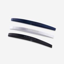 Tennis Haarband - 3 Stück schwarz/weiss/marineblau