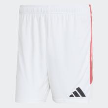 Damen/Herren Trainingsshorts - Tiro 26 weiß/rot