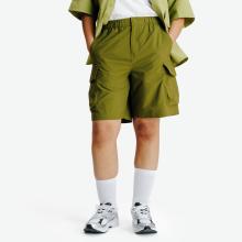 Shorts Herren Seersucker - grün