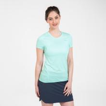 Wandershirt Damen kurzarm Bergwandern - MH100 türkis