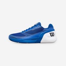 Herren Tennisschuhe Sandplatz - Rush Pro 5 blau/weiß