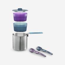 Kochset Edelstahl Trekking - MT500 2 Personen