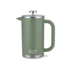 CAMPO LIBRE Giorgio 1.0 Isolierte French Press aus recyceltem Edelstahl (1000ml)