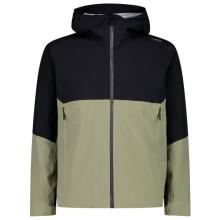CMP - Jacket Fix Hood 2 Layer - Regenjacke Gr 52 oliv/schwarz