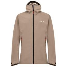 Salewa - Puez GTX 3L Epe Jacket - Regenjacke Gr 46 beige/braun