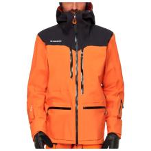 Mammut - Eiger Free Pro Hardshell Hooded Jacket - Regenjacke Gr S orange