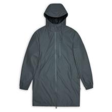 Rains - Long Storm Breaker W3 - Regenmantel Gr S blau