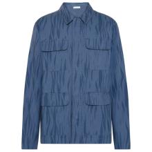 KnowledgeCotton Apparel - Rip-Stop Northern Lights Overshirt - Freizeitjacke Gr L blau