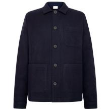 KnowledgeCotton Apparel - Wool overshirt - RWS - Freizeitjacke Gr XL blau
