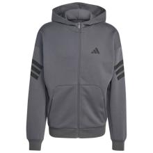 adidas - Future Icons 3-Stripes Full Zip - Sweat- & Trainingsjacke Gr M grau