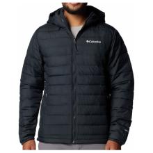 Columbia - Powder Lite II Hooded Jacket - Kunstfaserjacke Gr S schwarz/blau
