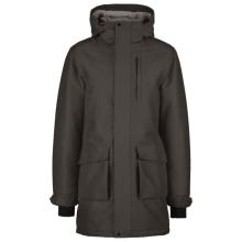 Stoic - ArvikaSt. WoolPile Parka - Winterjacke Gr S grau/schwarz
