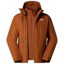 The North Face - Carto Mono Triclimate Hooded Jacket - Doppeljacke Gr S braun