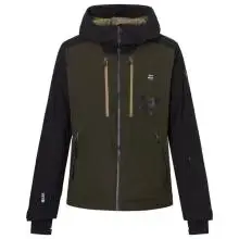 Rehall - Romeo - Skijacke Gr M schwarz/oliv