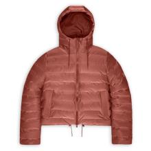 Rains - Lohja Short Puffer Jacket W3T2 - Freizeitjacke Gr XS rot