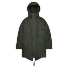 Rains - Nome Long Parka W3T3 - Parka Gr L oliv