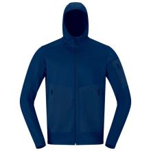 Norrøna - Falketind Warm2 Stretch Hood - Fleecejacke Gr M blau
