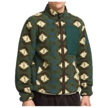 Revolution - Printed Pocket Teddy - Fleecejacke Gr XL oliv
