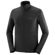 Salomon - Essential Lightwarm Hybrid - Fleecejacke Gr L schwarz
