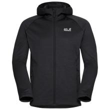 Jack Wolfskin - Peak District Hooded Fullzip - Fleecejacke Gr S schwarz
