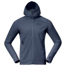 Bergans - Rabot Merino Tech Midlayer Hoodie - Merinohoodie Gr S blau