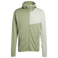 adidas Terrex - Xperior Light Fleece Hooded Jacket - Fleecejacke Gr S oliv