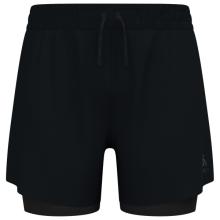 Odlo - Zeroweight 5'' 2-In-1 Short - Laufshorts Gr XL schwarz