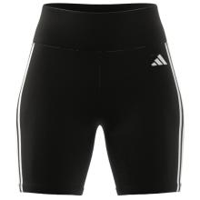 adidas - Women's TE 3 Stripes Short Tight - Lauftights Gr XXS schwarz