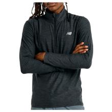 New Balance - Space Dye 1/4 Zip - Kunstfaserpullover Gr S schwarz