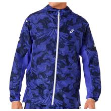 Asics - Fujitrail Packable Jacket - Laufjacke Gr S blau