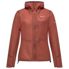 Salewa - Women's Pedroc 2 PTX 2.5 Light Jacket - Regenjacke Gr 34 rot/braun