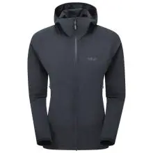 Rab - Women's Borealis Hoody - Softshelljacke Gr 38 blau