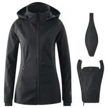 Mamalila - Women's Softshell-Tragejacke Allrounder Fit - Softshelljacke Gr XXL schwarz