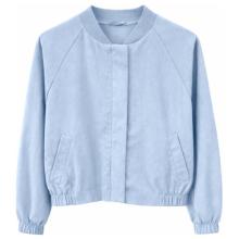 Mazine - Women's Short Cotton Bomber - Freizeitjacke Gr S blau