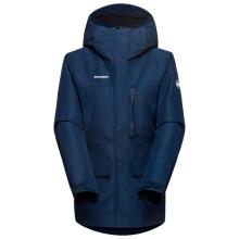 Mammut - Women's Fall Line Hardshell Thermo Hooded Jacket - Skijacke Gr L blau