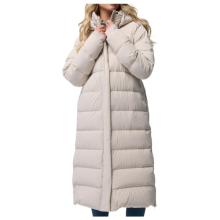 Columbia - Women's Amaze Puff Long Hooded Jacket - Daunenjacke Gr M grau