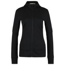Icebreaker - Women's Merino 260 Quantum IV L/S Zip Hoodie - Merinohoodie Gr S schwarz