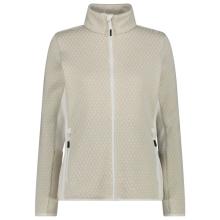 CMP - Women's Jacket Jacquard Knitted 35H1596 - Fleecejacke Gr 48 beige/grau