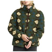 Selfhood - Women's Printed Teddy - Fleecejacke Gr L oliv