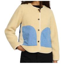 Selfhood - Women's Teddy Block Jacket - Fleecejacke Gr S beige