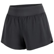 Salomon - Women's Sense Aero Stow 4 Shorts - Laufshorts Gr S grau/schwarz