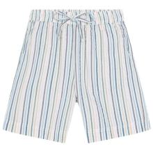 KnowledgeCotton Apparel - Women's Posey Seersucker Stripe Shorts - Shorts Gr S grau/weiß