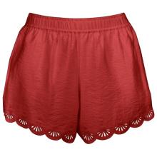 Watercult - Women's Shorts with Embroidery - Shorts Gr S rot