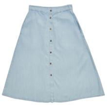 Mazine - Women's Denim Midi Skirt - Rock Gr XS grau