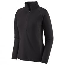 Patagonia - Women's Cap Midweight Zip Neck - Kunstfaserunterwäsche Gr XS schwarz