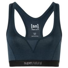 super.natural - Women's Tundra 220 Semplice Bra - Sport-BH Gr XS blau