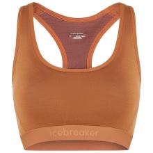Icebreaker - Women's Merino 125 Zoneknit Racerback Bra - Sport-BH Gr XS braun/orange