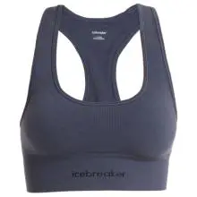 Icebreaker - Women's Merino Seamless Active Bra - Sport-BH Gr XS blau